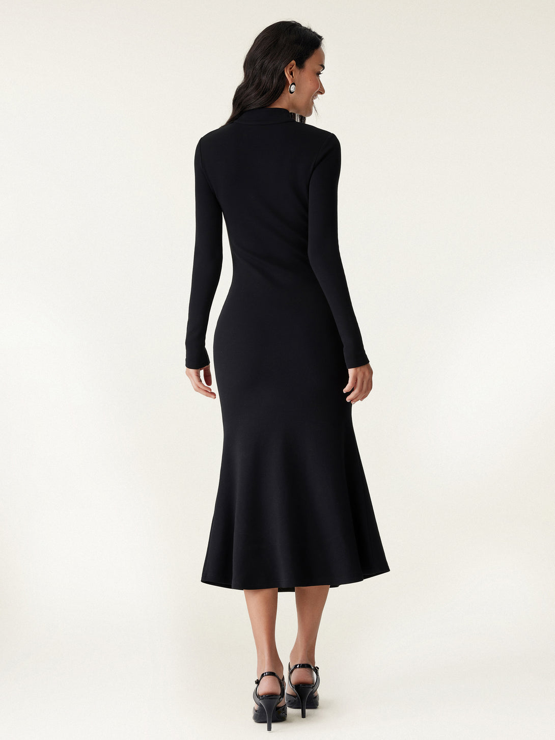 Mandarin Collar Mermaid Brami Dress