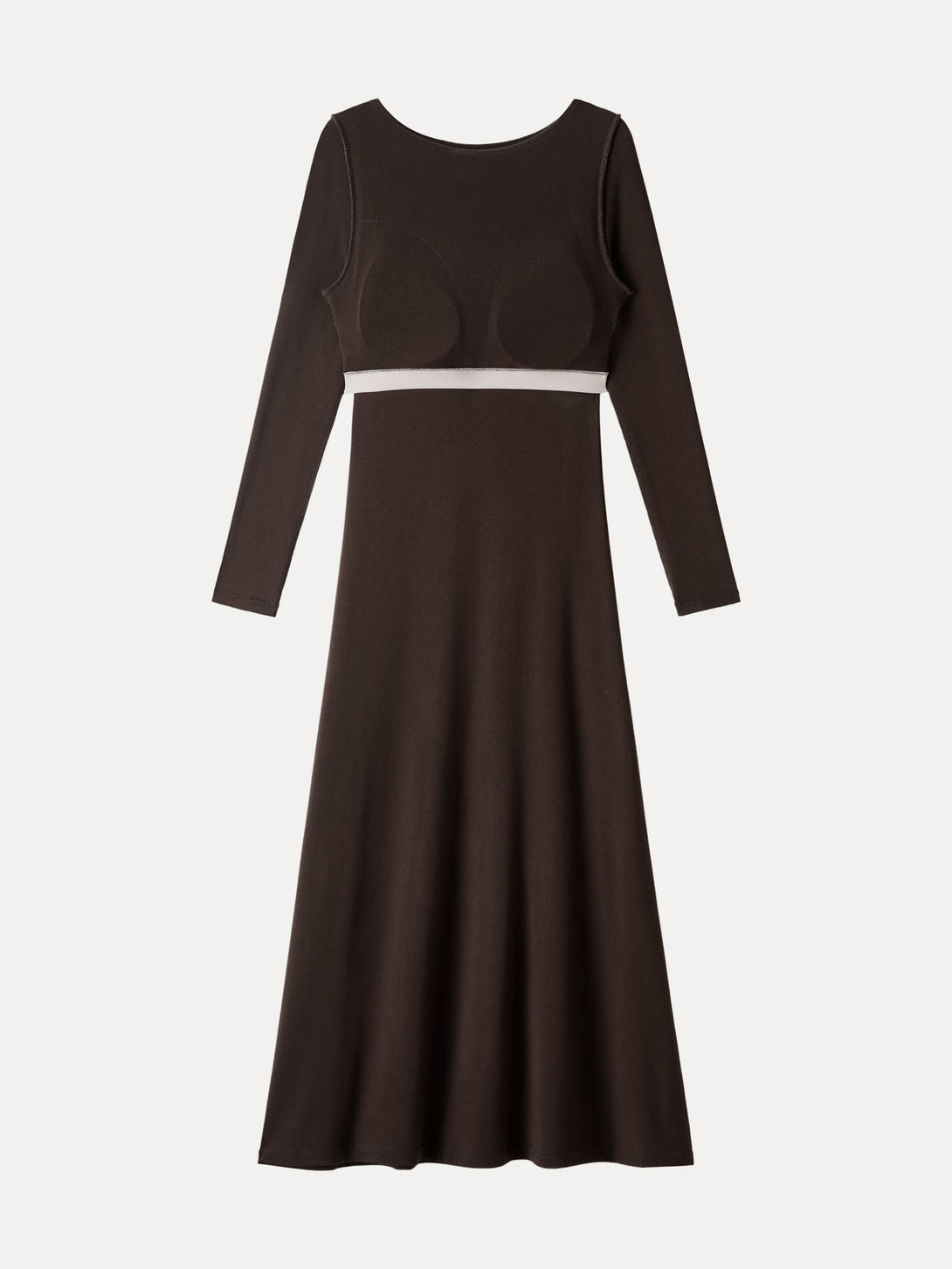 Boatneck Midi Brami Dress
