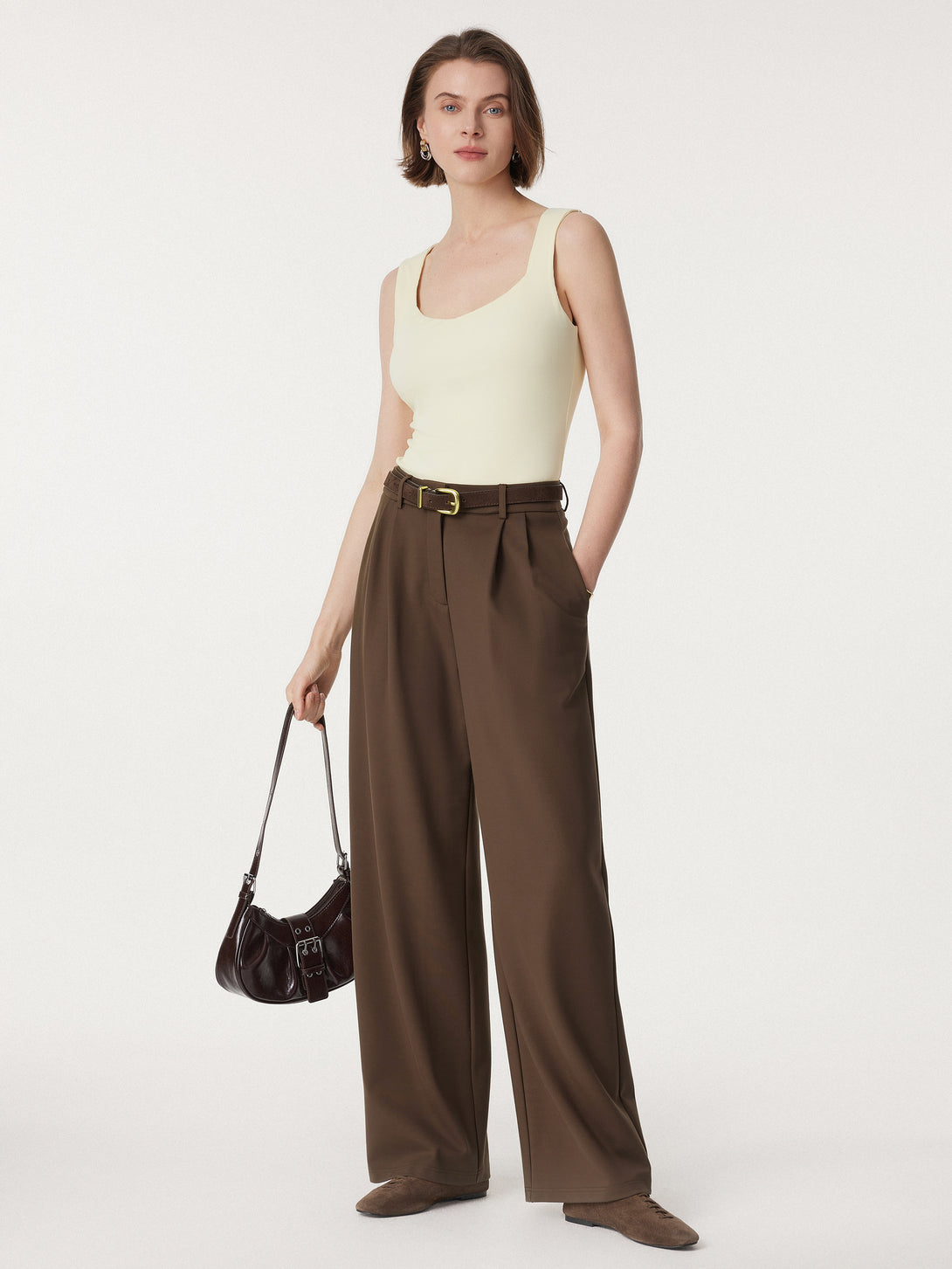 Breezy Wide Leg Pant with Pockets