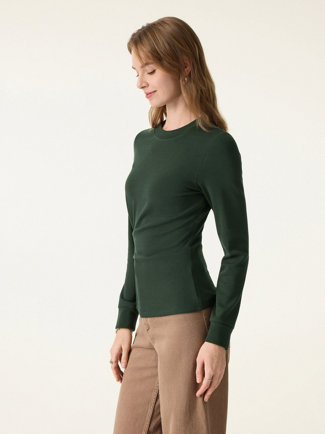 ProWarm Crewneck Tucked Long Sleeve Top