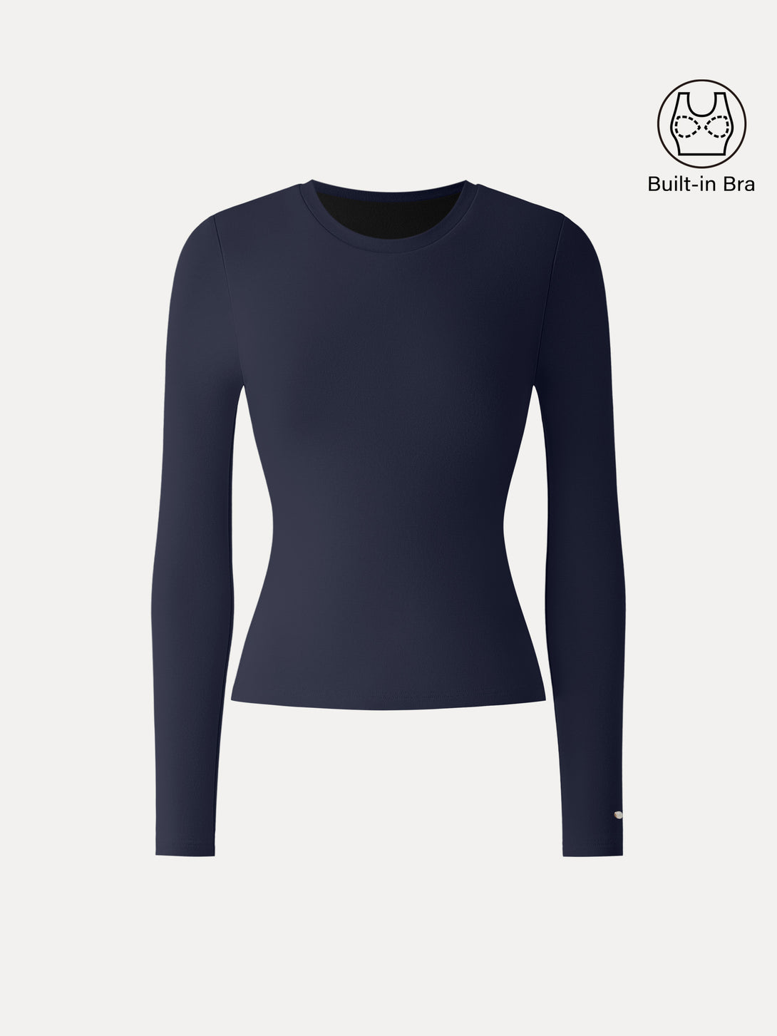 ProWarm Crewneck Long Sleeve Brami Midnight Navy XS