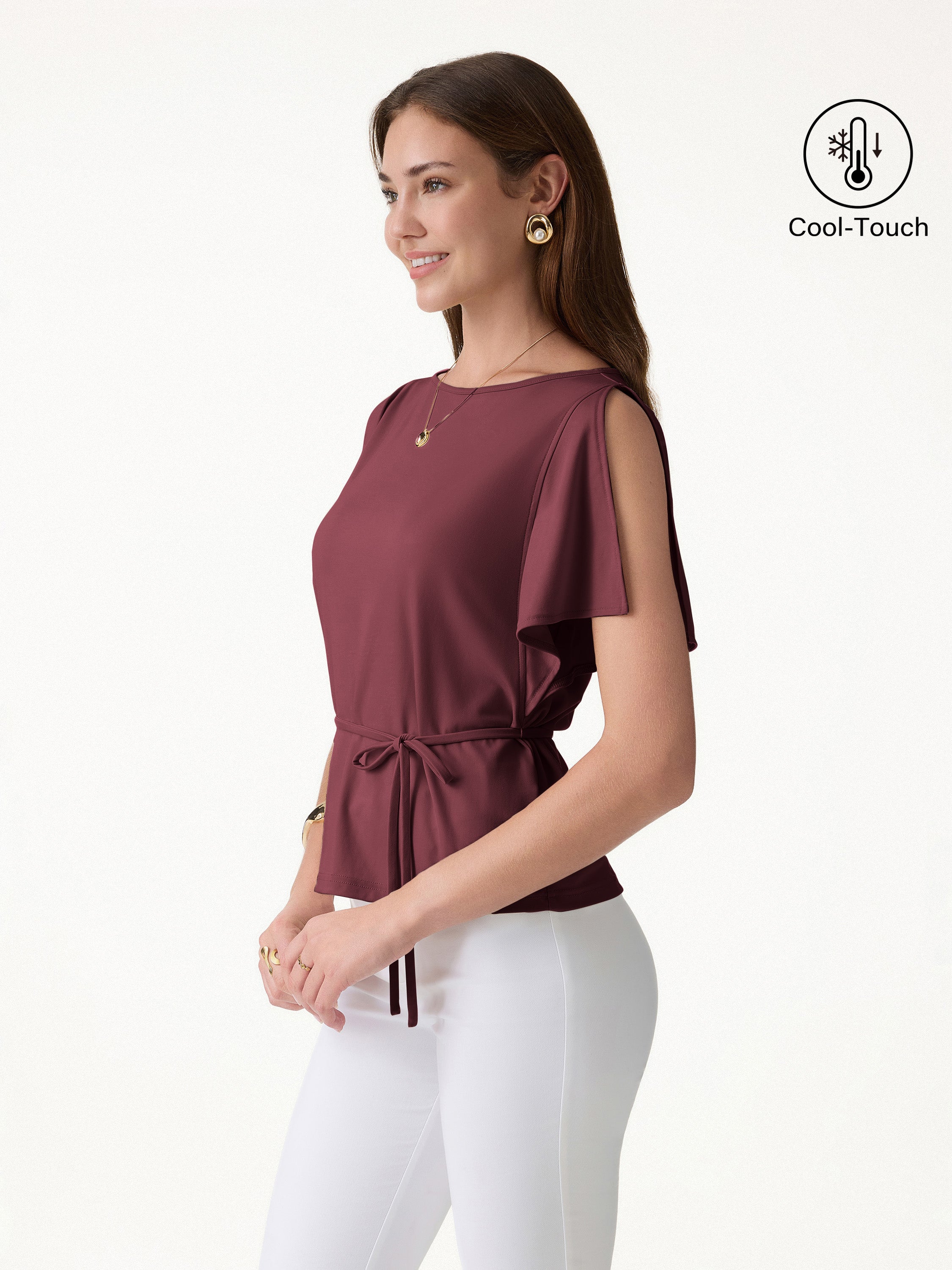 Boat Neck Top | Long & Short Sleeve | Made to Last – OGLmove