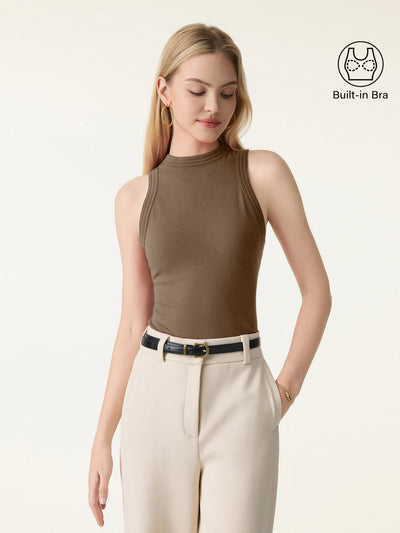 OGLmove Lyocell Perkins Collar Bra Tank