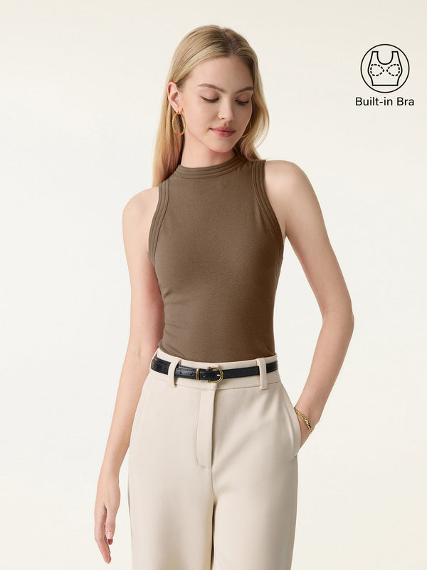 OGLmove Lyocell Perkins Collar Bra Tank