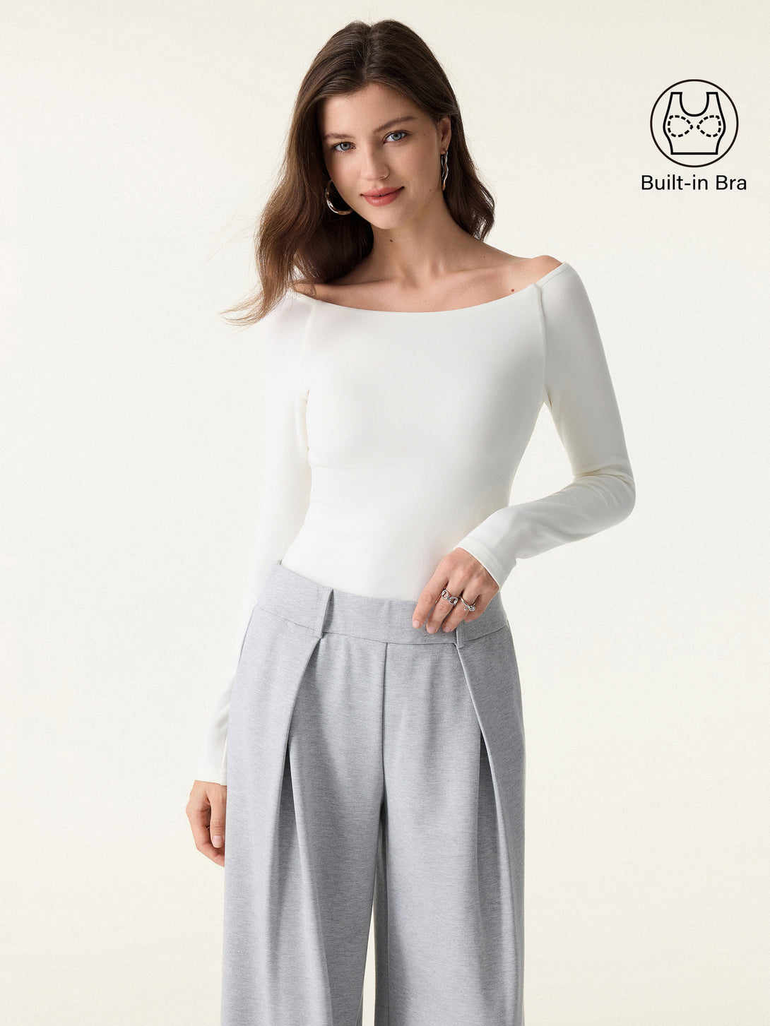 ProWarm Boatneck Long Sleeve Brami