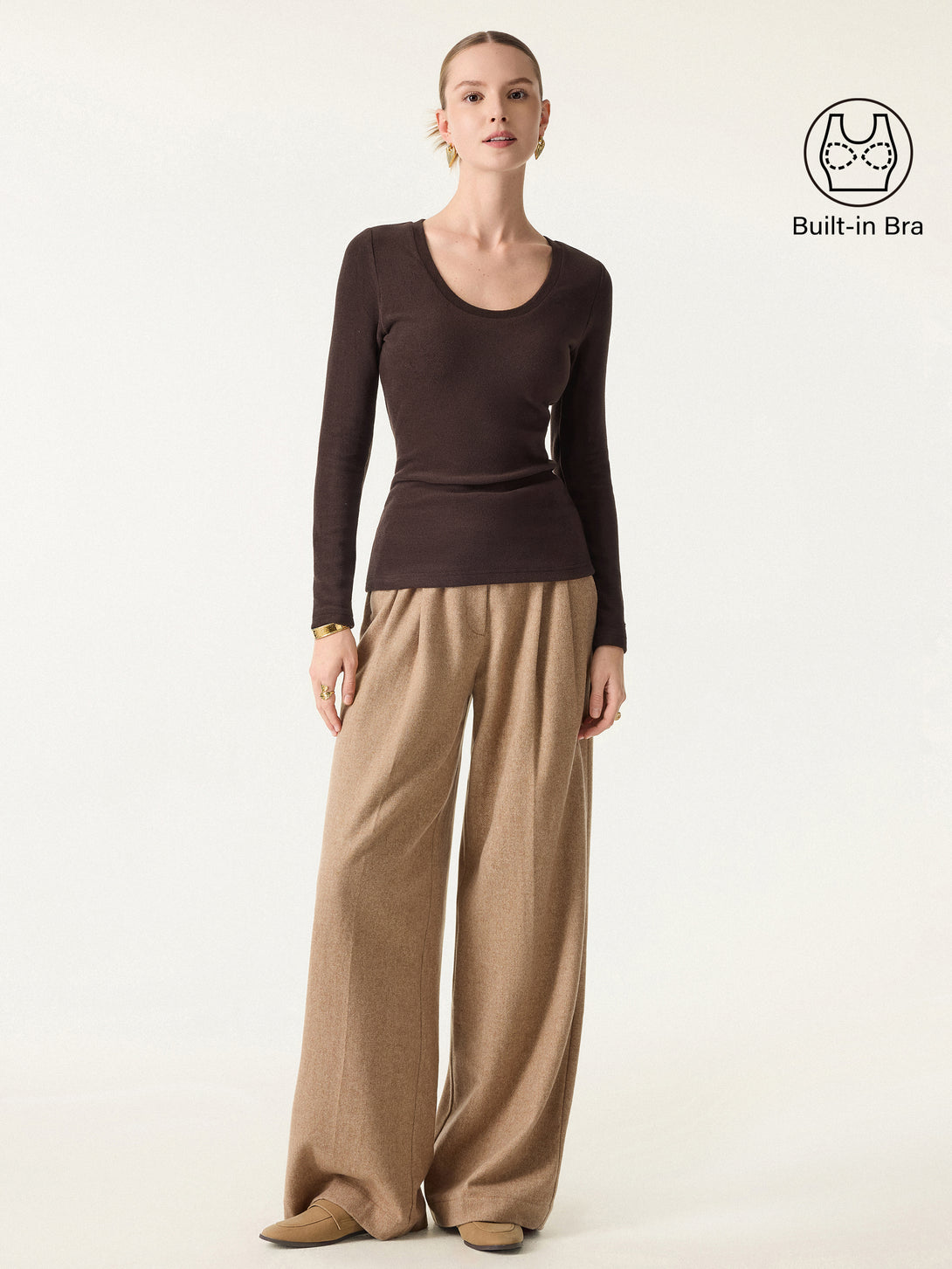 MaxWarm Round Neck Long Sleeve Brami