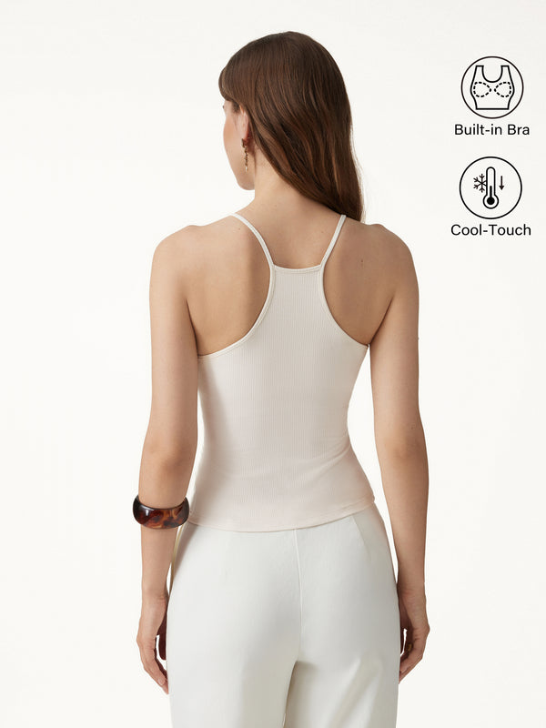 OGLmove CoolTouch Ribbed Racer Back Bra Tank