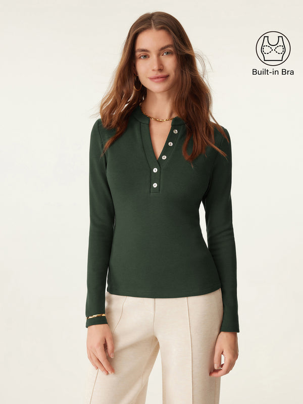 V-Henley Brami Top