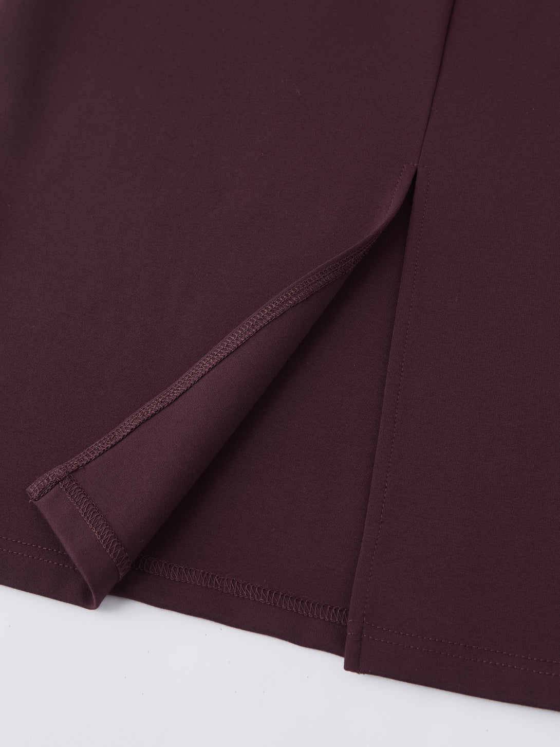 Essential A-line Midi Skirt with Zippered Pockets