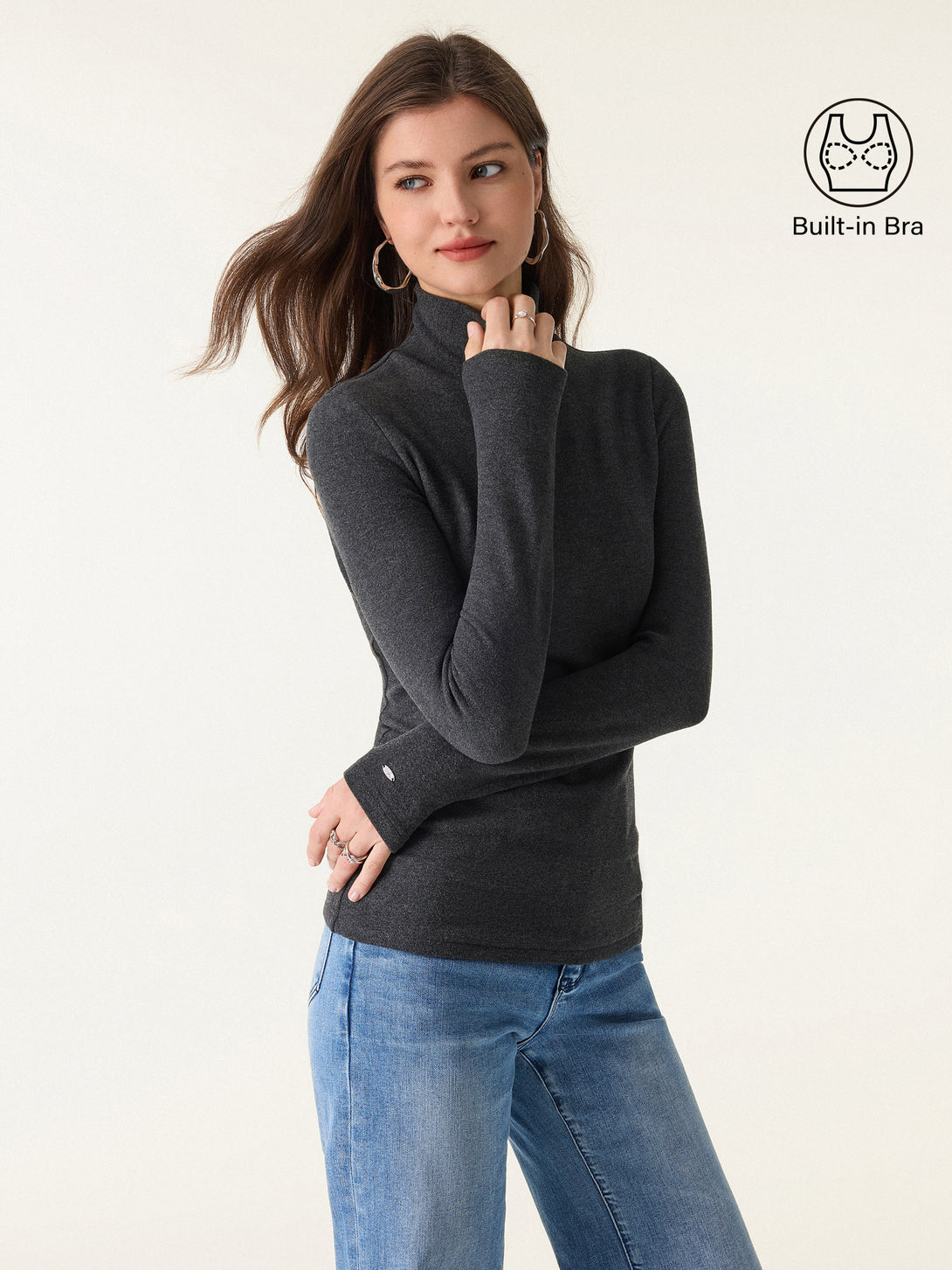 MaxWarm Turtleneck Long Sleeve Brami