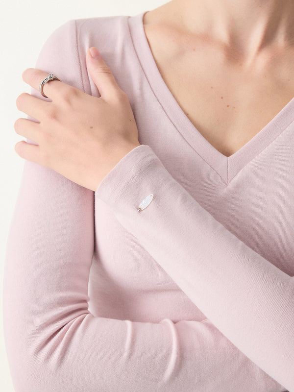 V-Neck Long Sleeve Brami