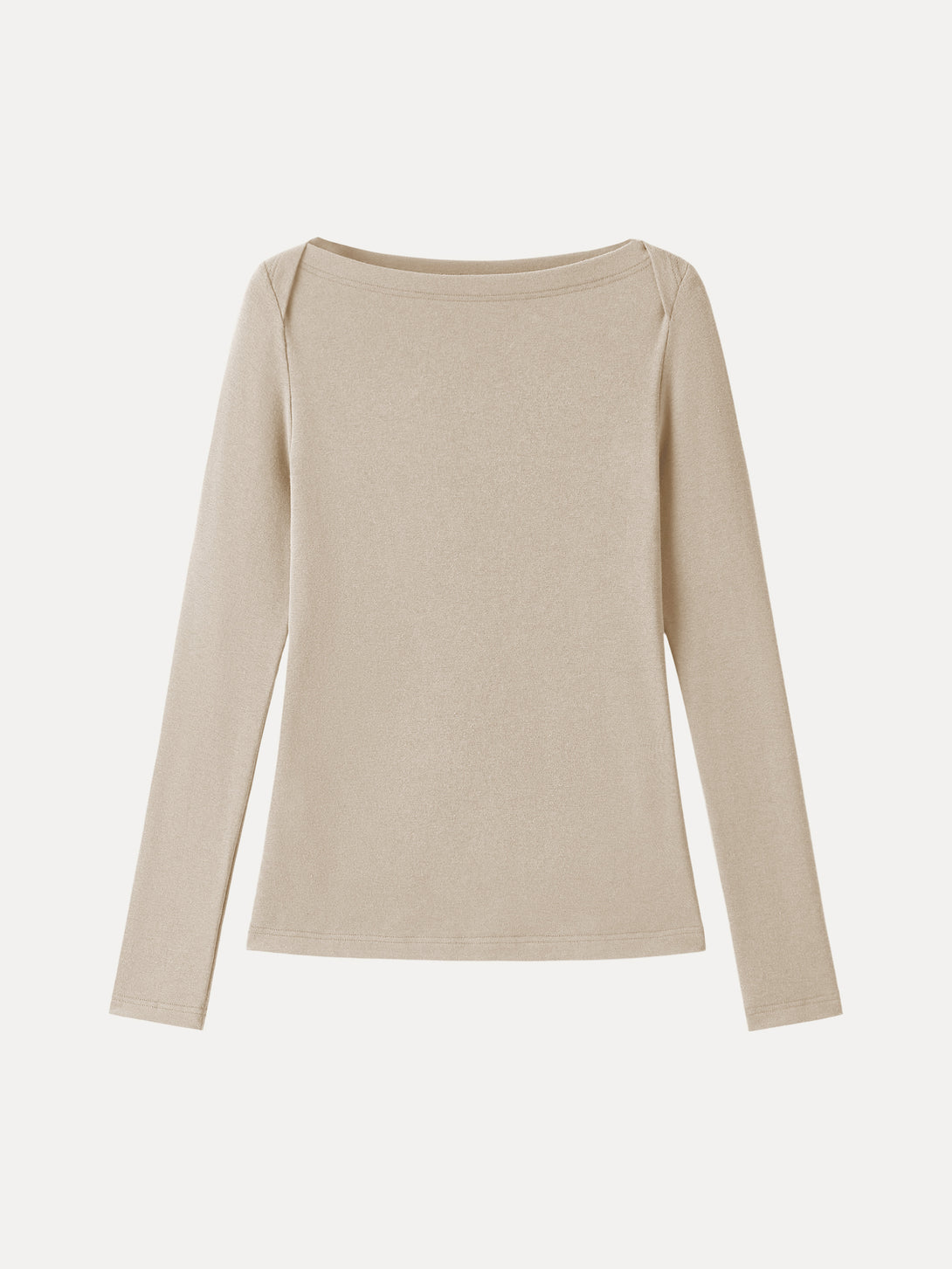 ProWarm Boatneck Long Sleeve Top Natural Calico XS