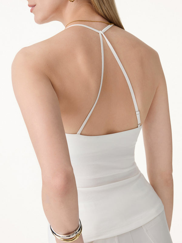 OGLmove Square Neck Spaghetti Bra Tank
