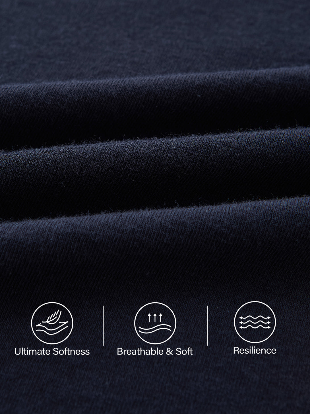 2Pcs Set Essential Turtleneck Elbow Length Sleeve Brami