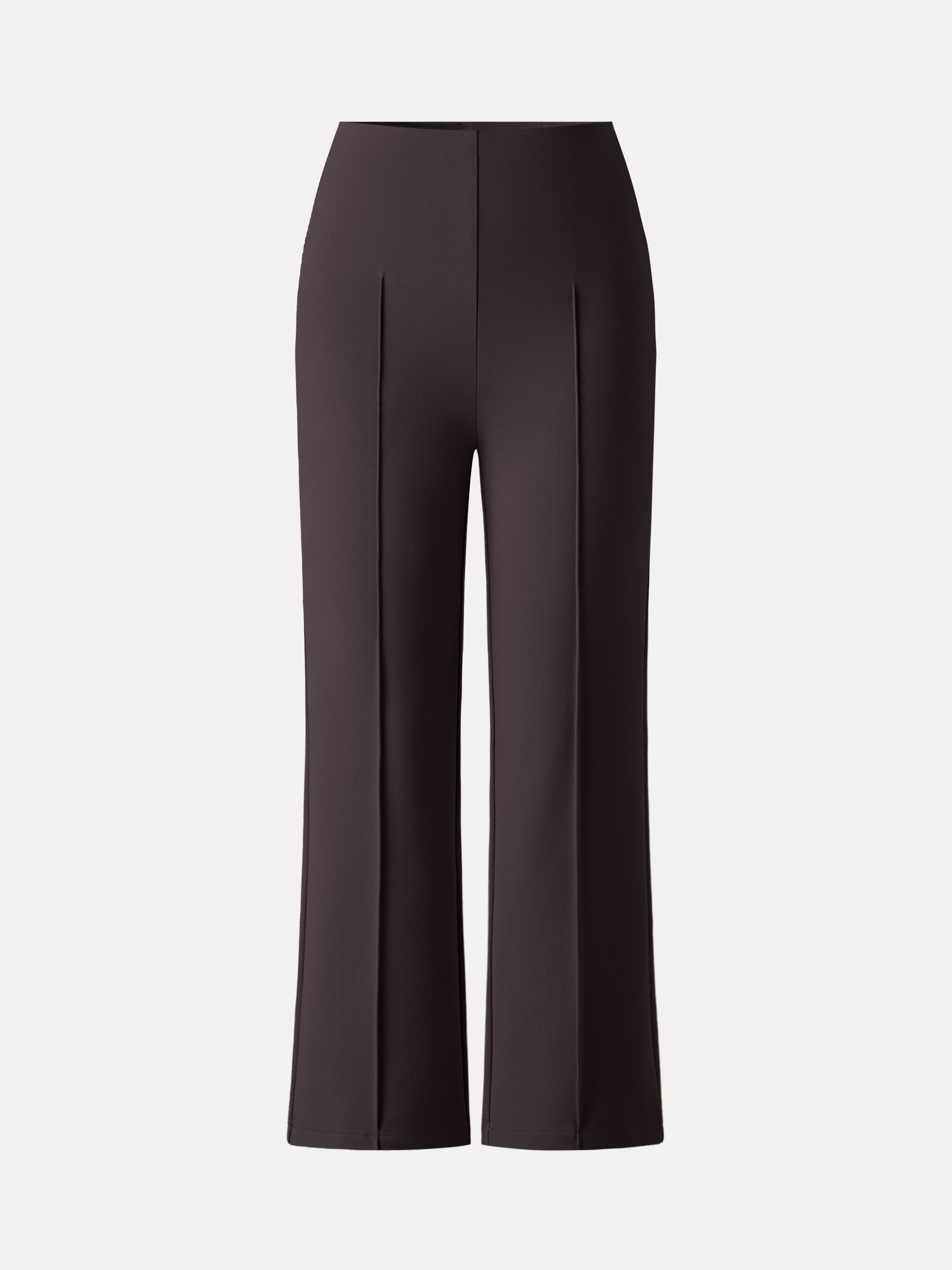 OGL Wrinkle-Resistant High Rise Cropped Flare Leg Travel Pants