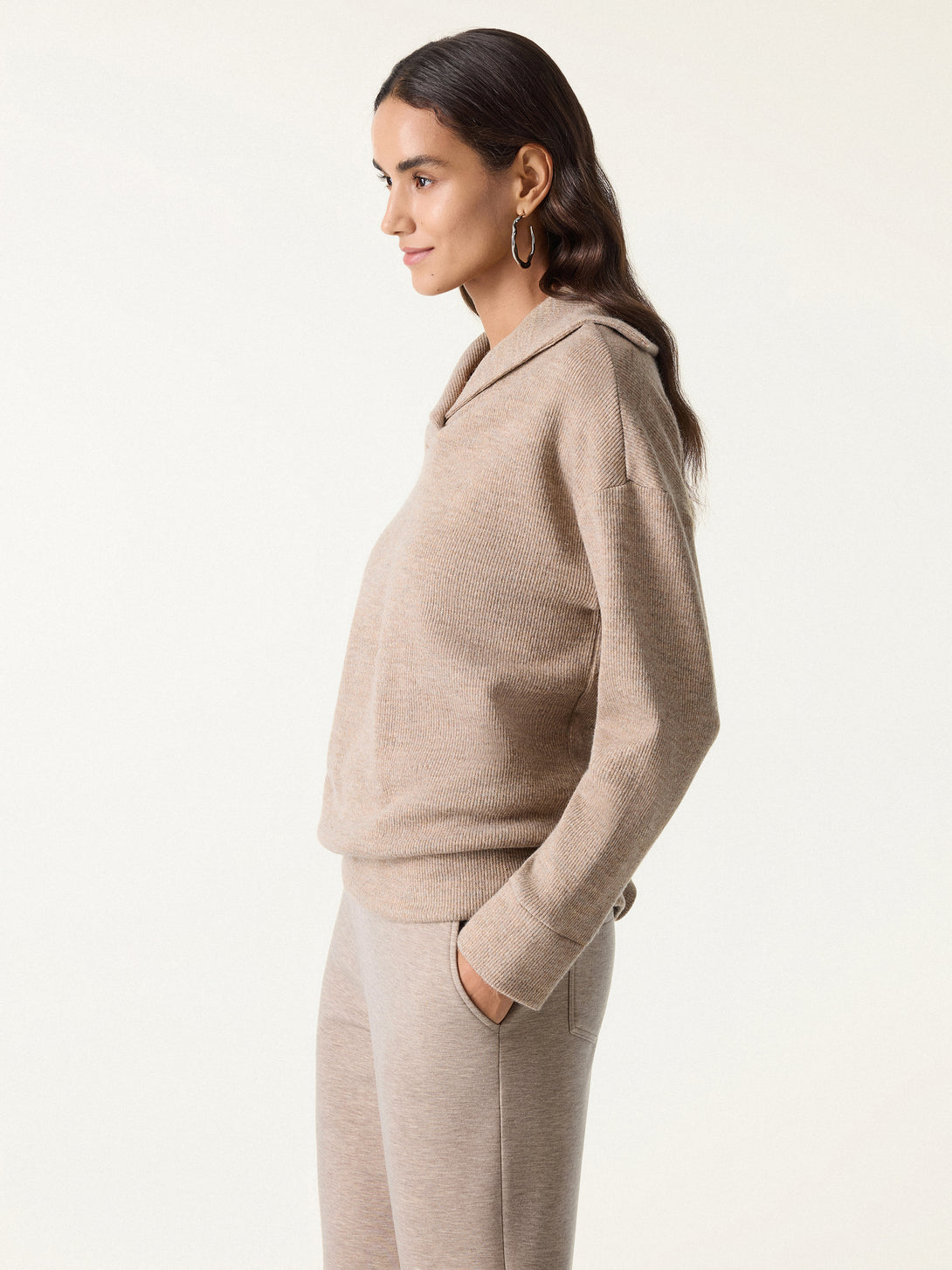 Cozy Warm V-Neck Relaxed Fit Pullover