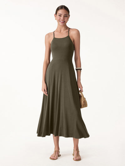 Green Maxi Dress for Women OGLmove Green Maxi Dress for Women OGLmove