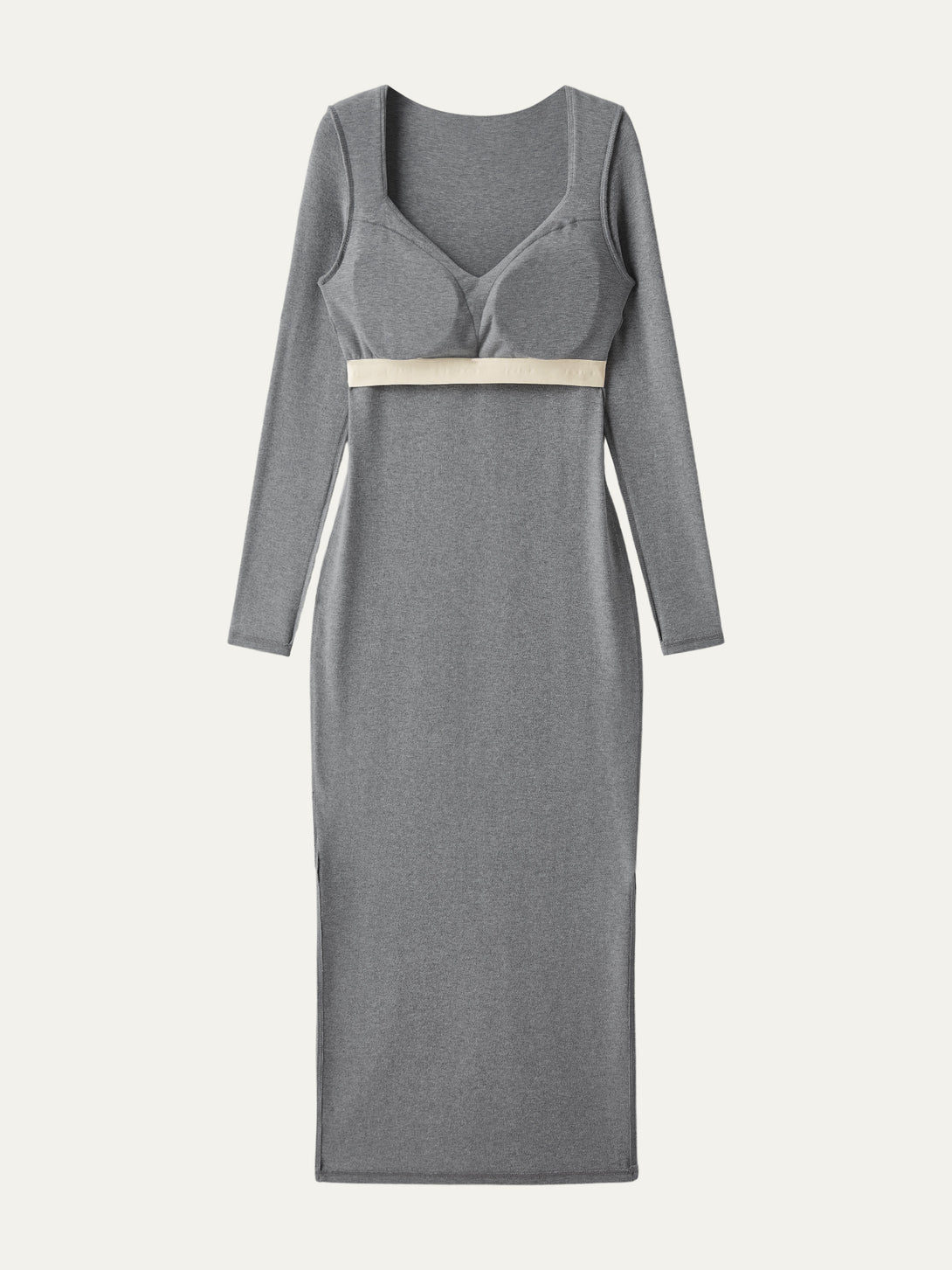 Sweetheart Neckline Midi Brami Dress