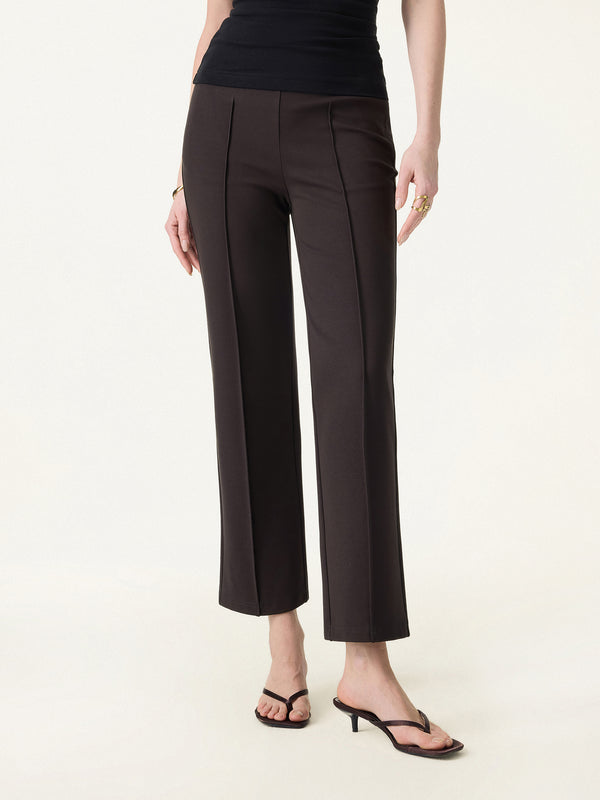 OGLmove Wrinkle-Resistant High Rise Cropped Flare Leg Travel Pant