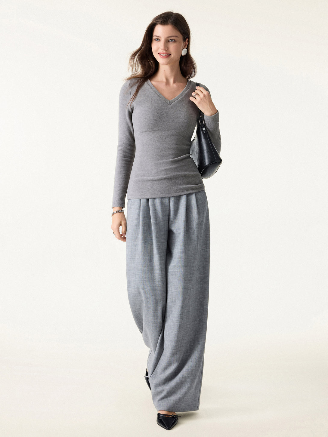 MaxWarm V-Neck Long Sleeve Brami