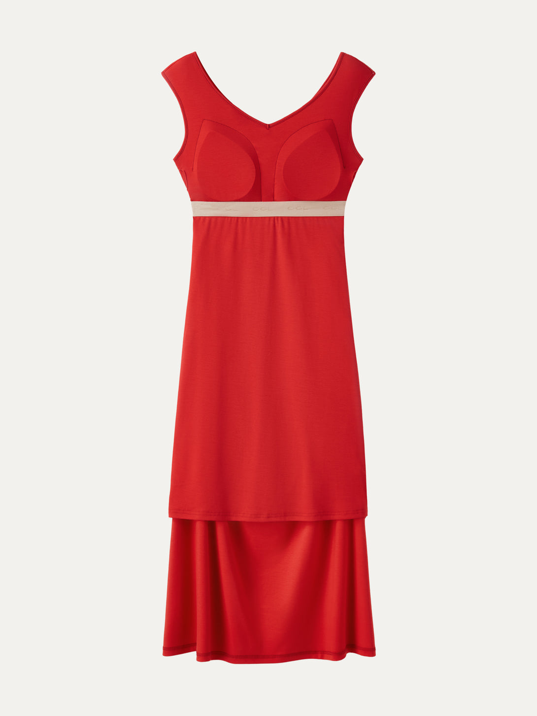 Casual Regular Fit Sugar Coco Brown/XS Midi Dresses Sleeveless V-neck Women Dresses OGLmove