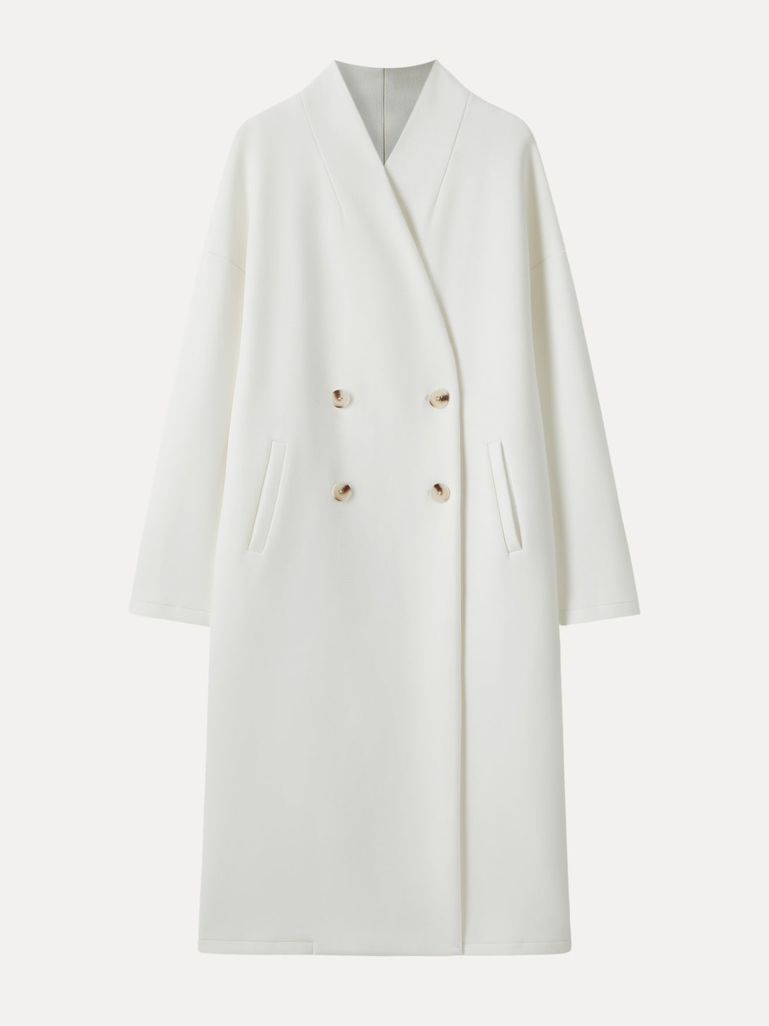 Double-breasted Stand Collar Coat
