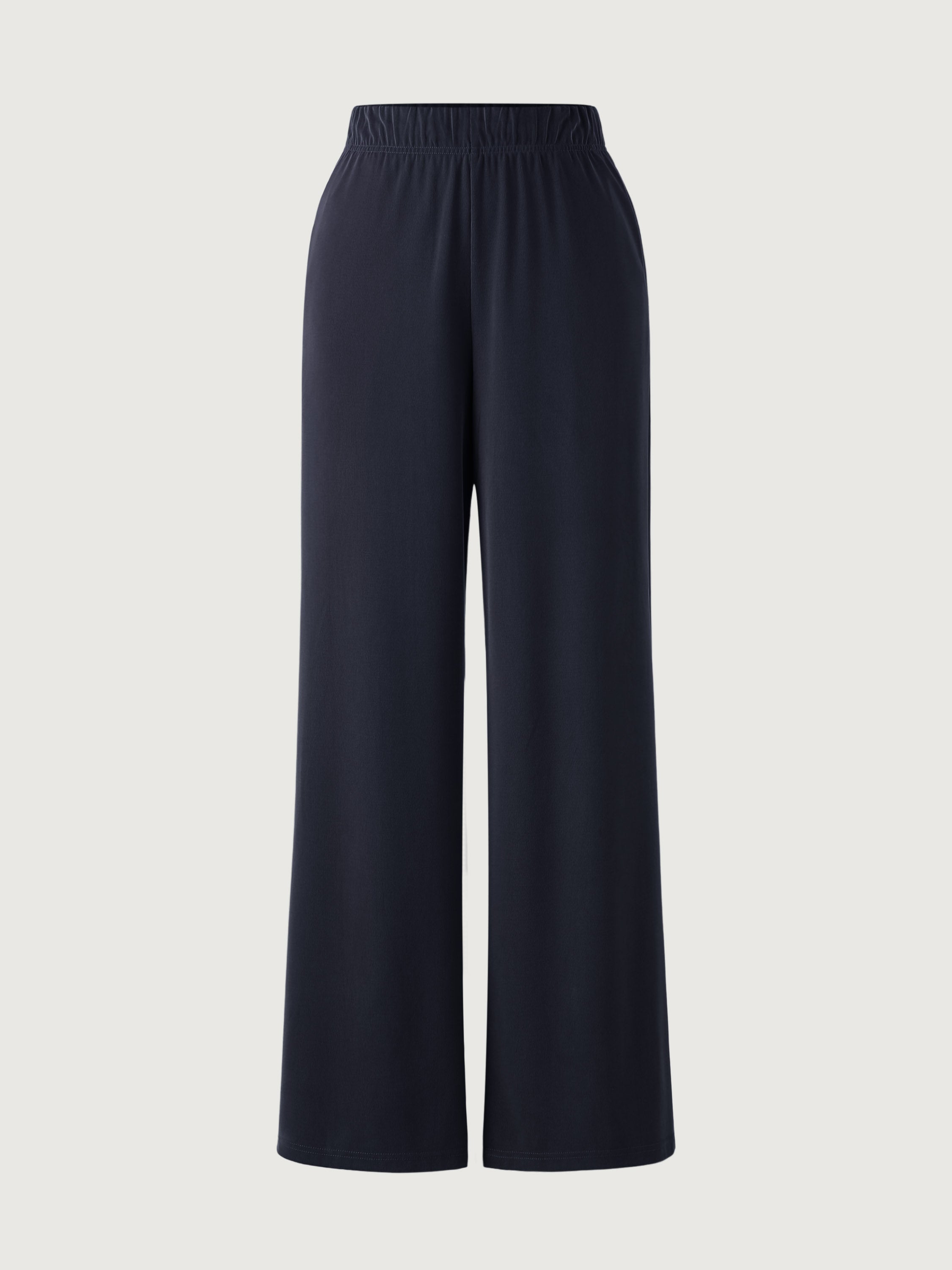 Soft Modal-Blend Everyday Pants - Midnight Navy