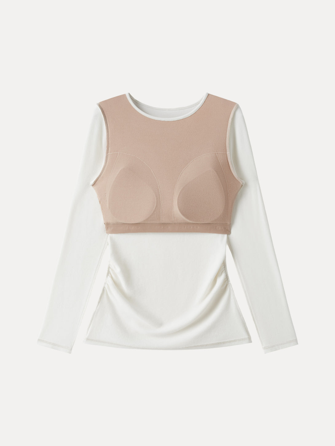 Shimmering Turtleneck Cap with Boatneck Brami