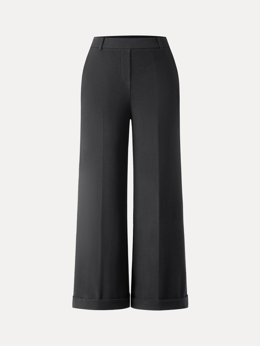 Cozy Warm High Rise Kickout Pull-on Pants with Pockets