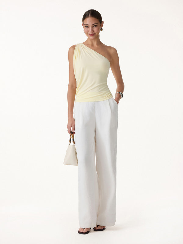 OGLmove One Shoulder Cropped Bra Top