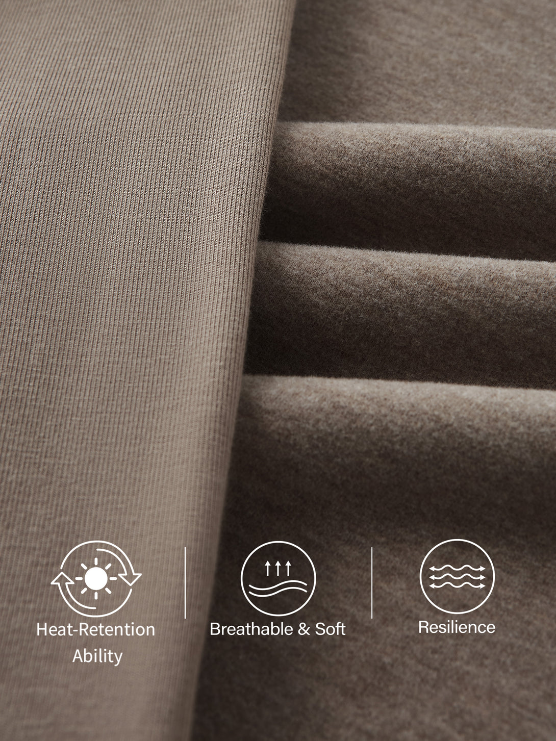 FuzzLuxe Turtleneck Long Sleeve Top