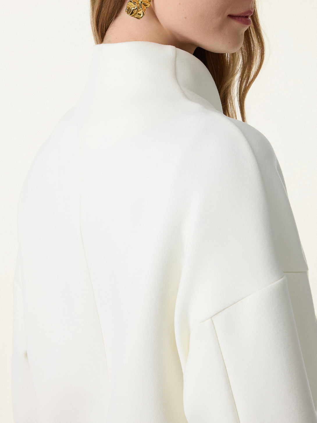 Double-breasted Stand Collar Coat