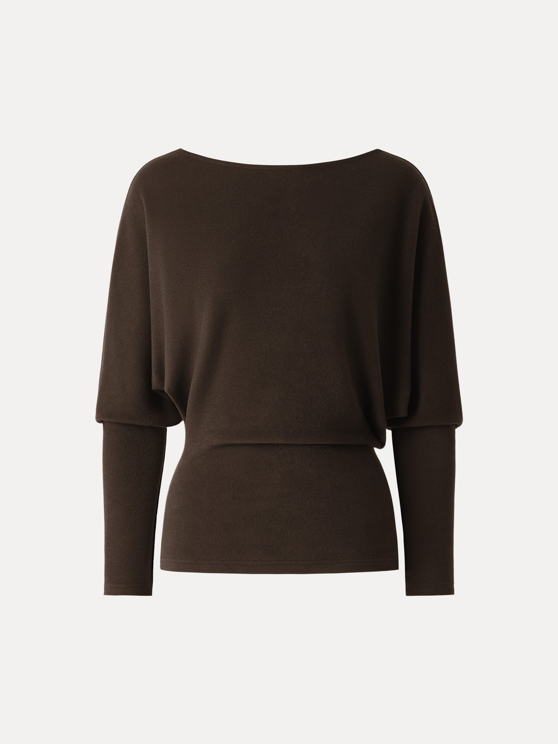 MaxWarm Boatneck Top with Close-Fit Hem Acajou XS