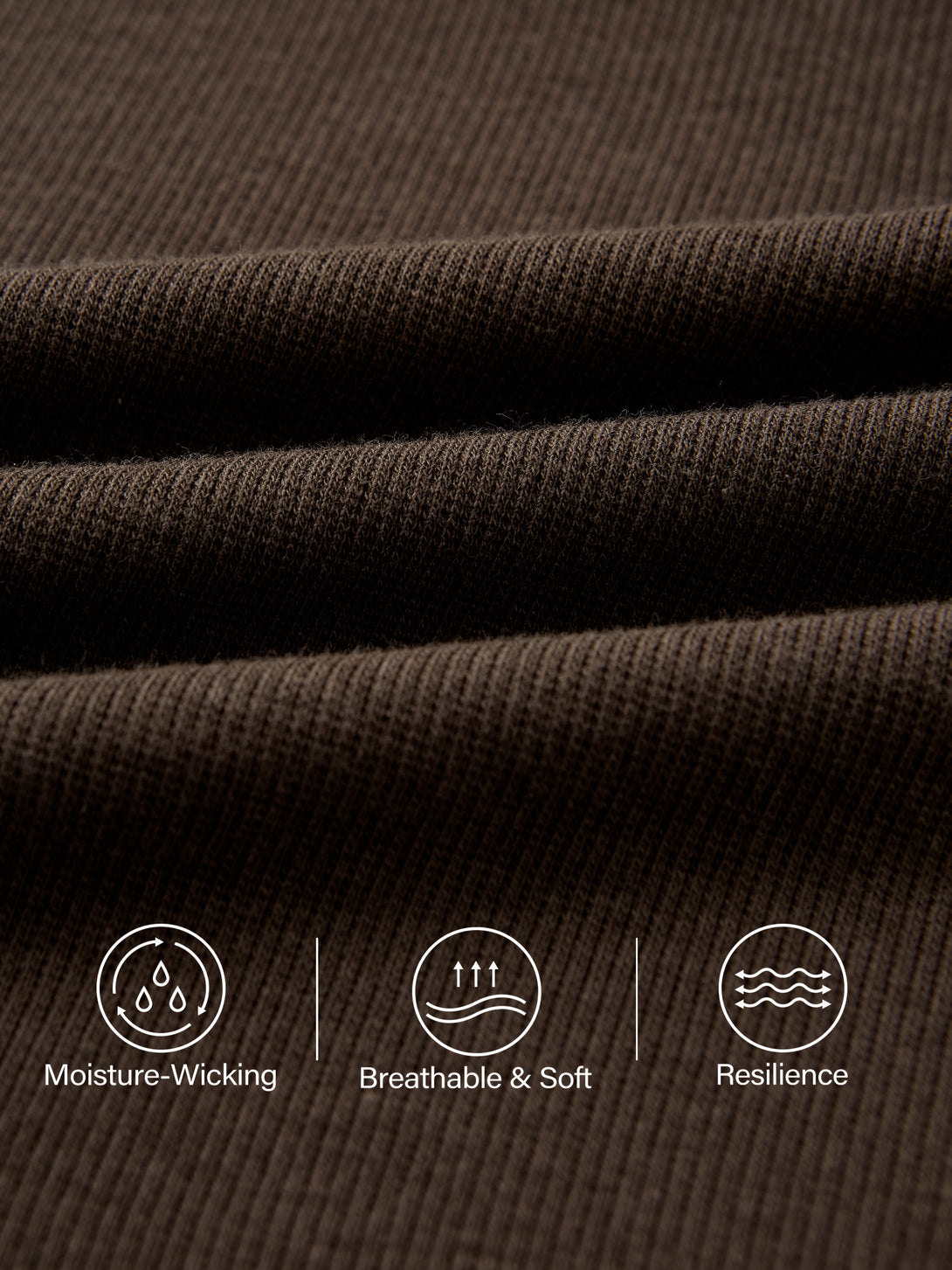 Essential Round Neck Ribbed Long Sleeve Brami