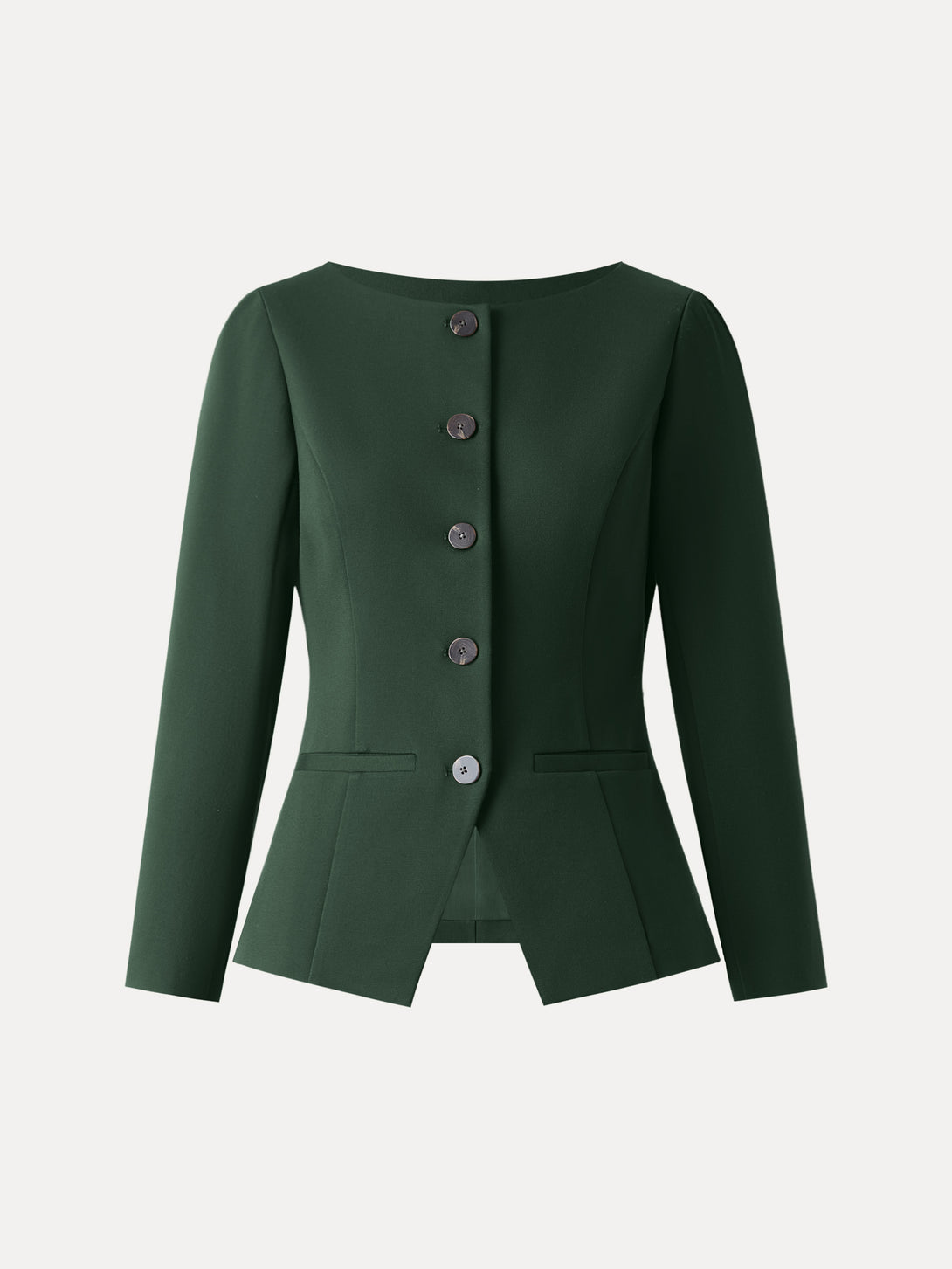 Empower Stretch Boatneck Blazer Esses Green XS