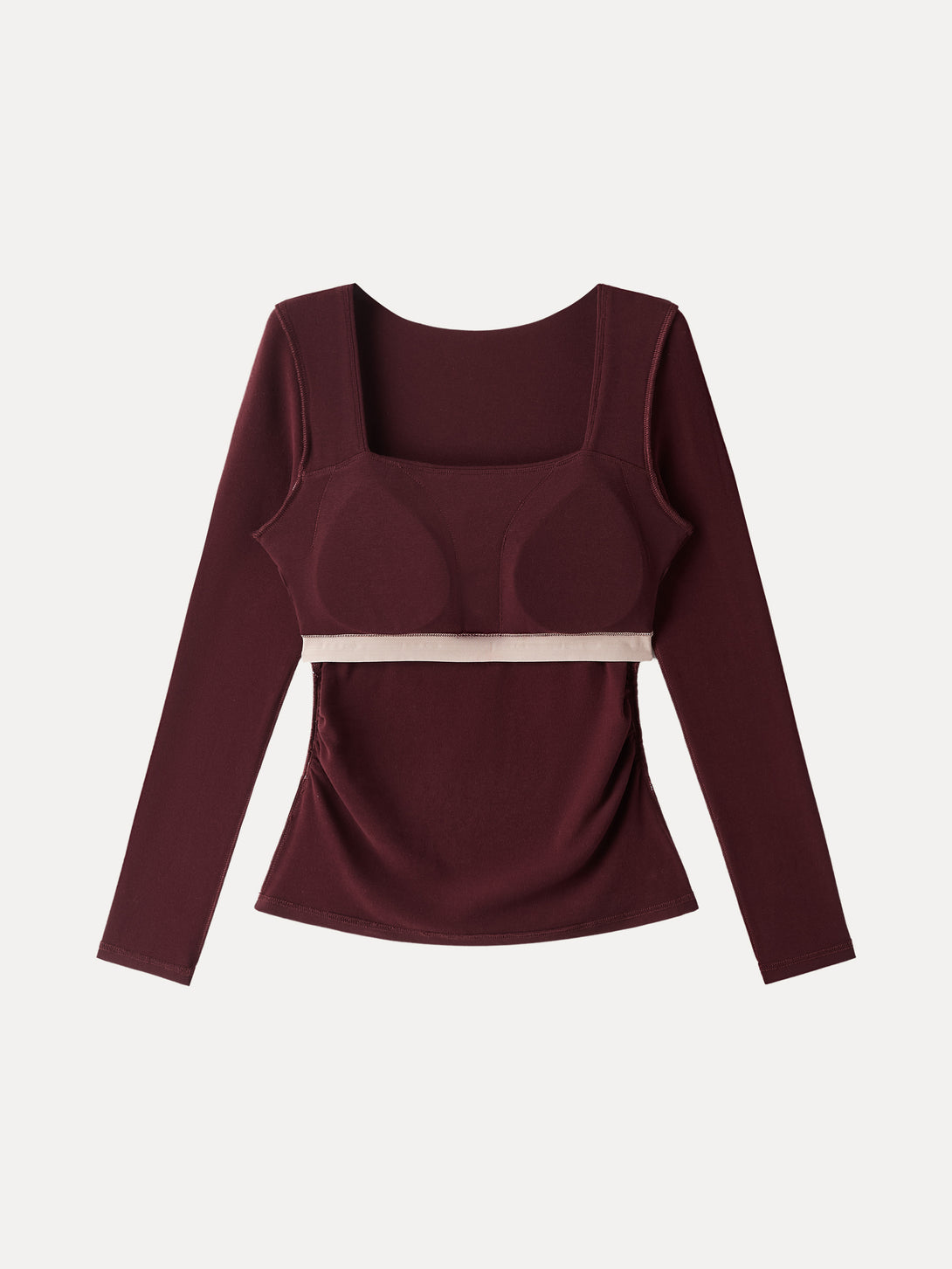 ProWarm Square Neck Side Ruched Brami