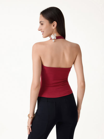 OGLmove Sleek Halter Bra Top