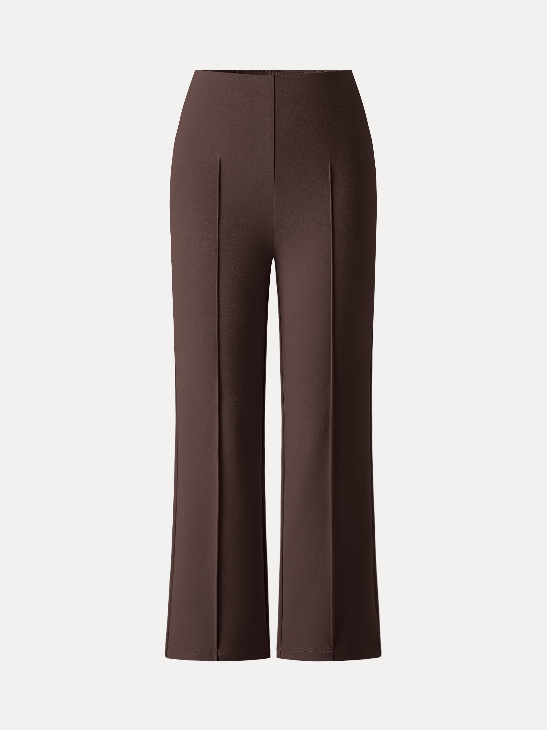 パンツ 70s BrownStripedWool Flareslacks 42TALON OGL Wrinkle-Resistant High Rise Cropped Flare Leg Travel Pants