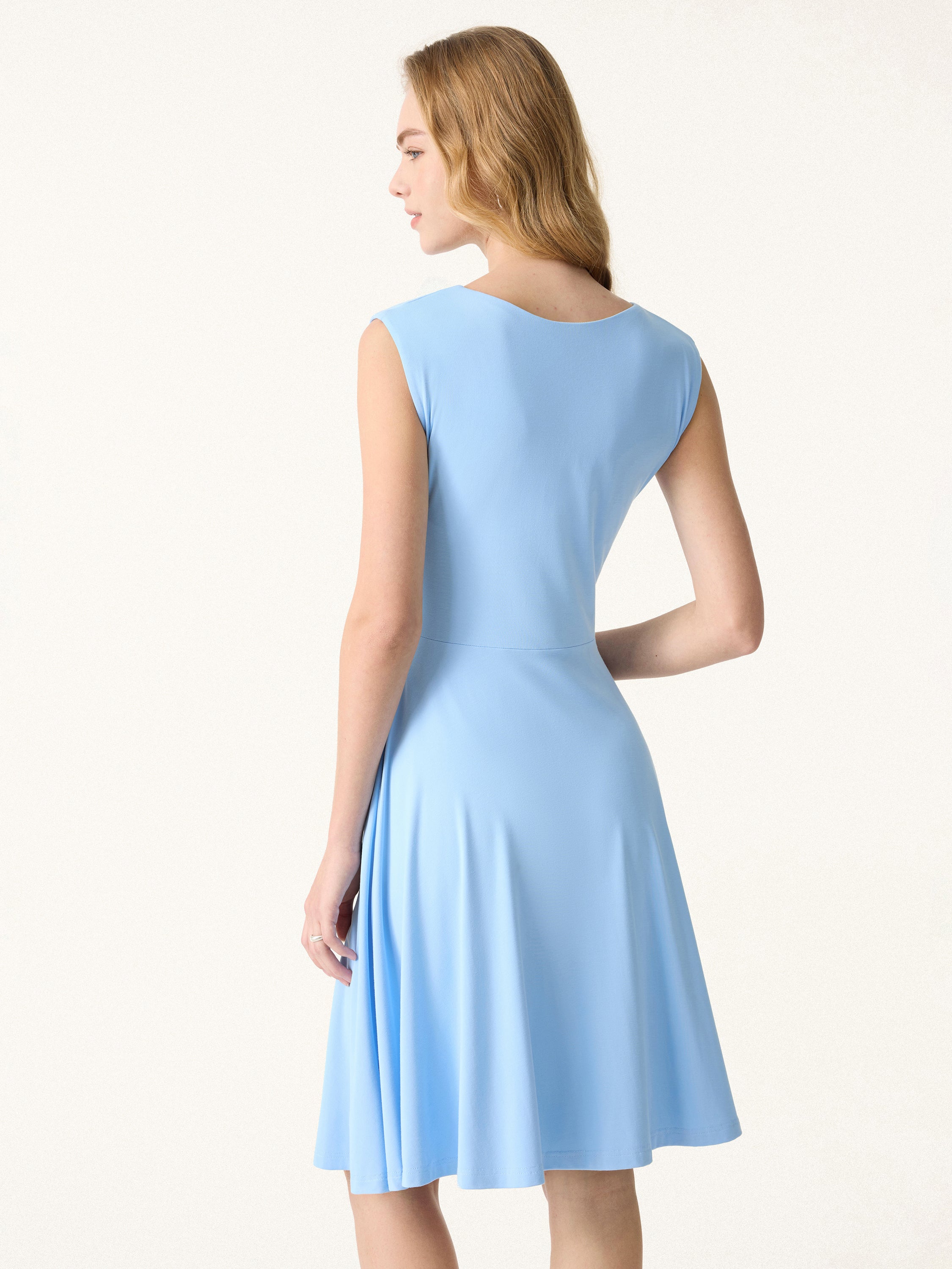 OGL SkinKiss Boatneck Wide Shoulder Brami Dress with Pockets – OGLmove