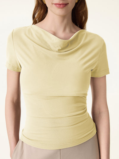 OGLmove SkinKiss Multi-Wear Cowl Neck Cooling Summer Tee
