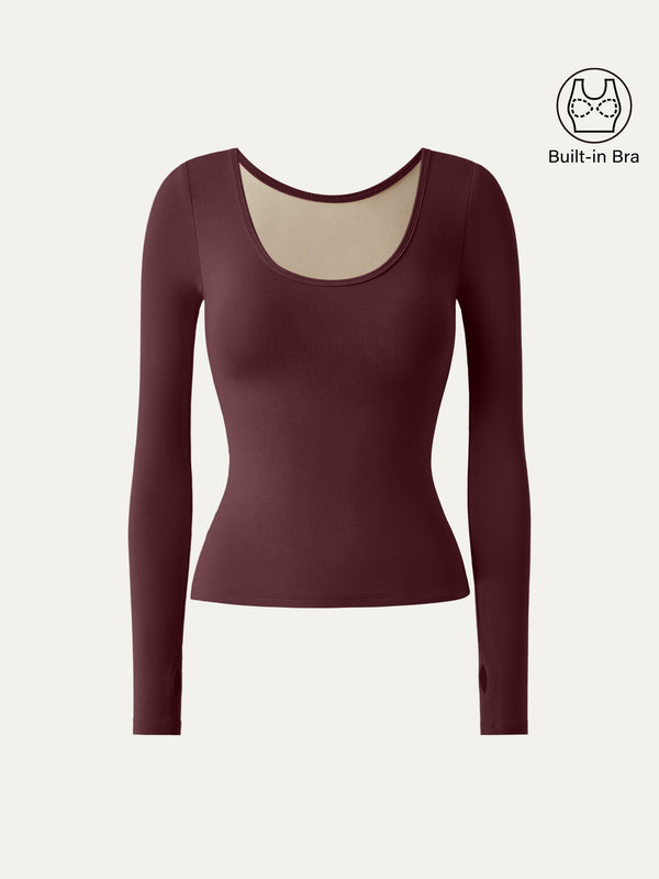 Second Skin Multi-Wear Brami Top Ruby XS