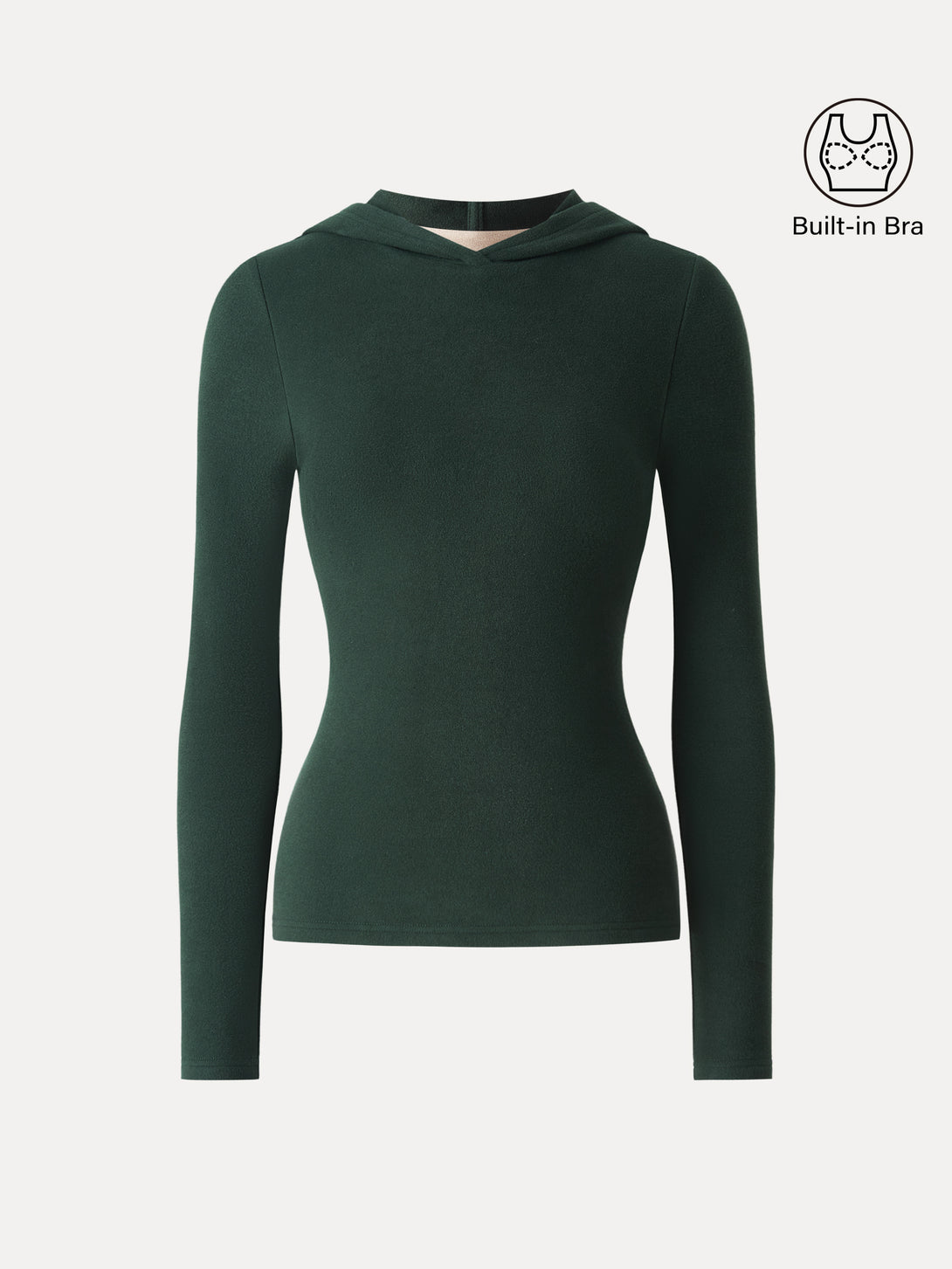 MaxWarm Slim Fitted Pullover Hoodie Brami