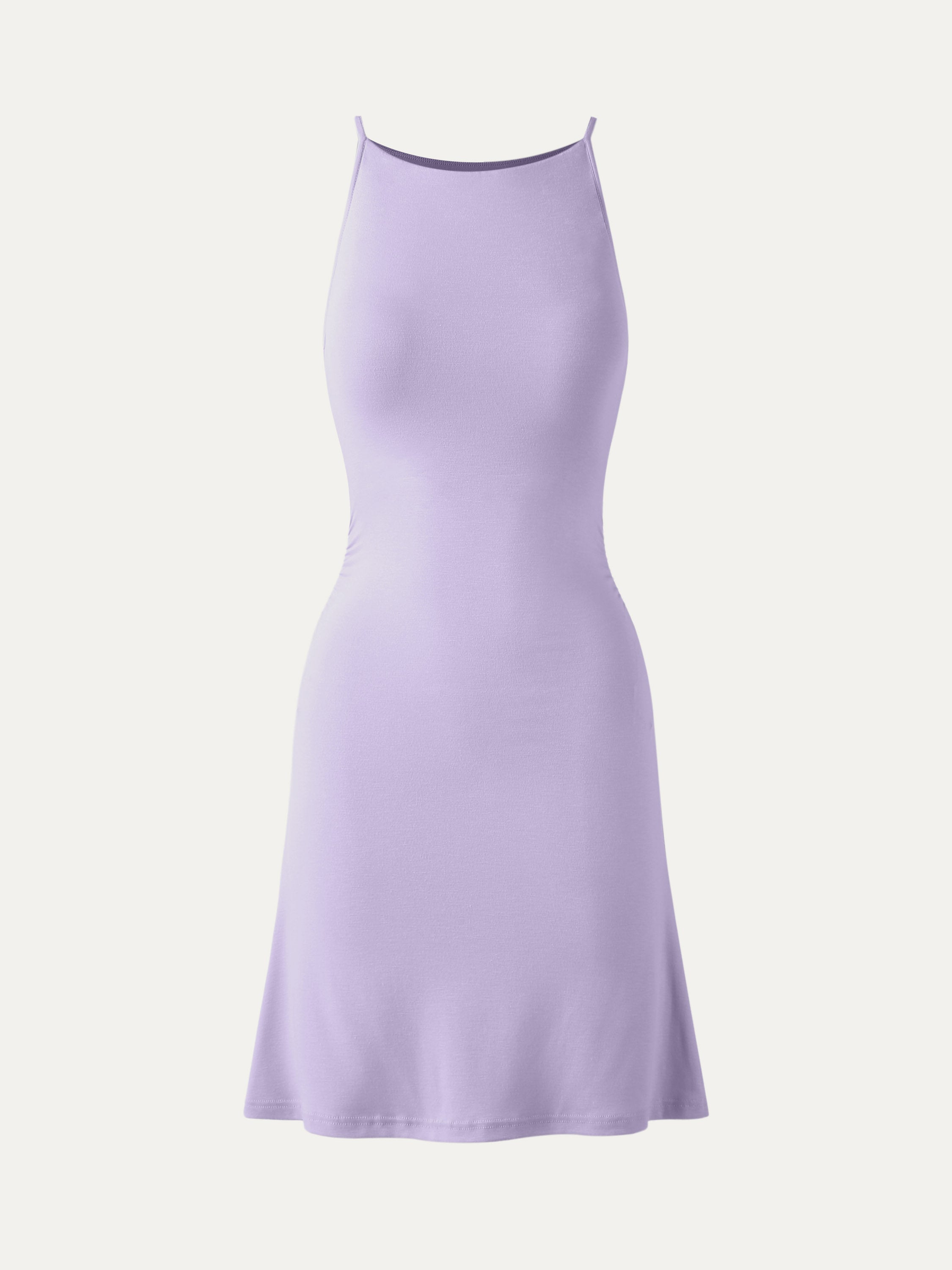 Eco-SkinKiss® Camilla Brami Mini Dress - Powder Lilac