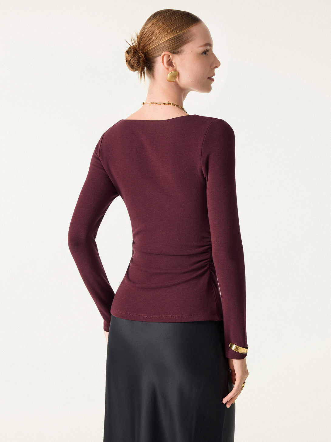 ProWarm Square Neck Side Ruched Brami