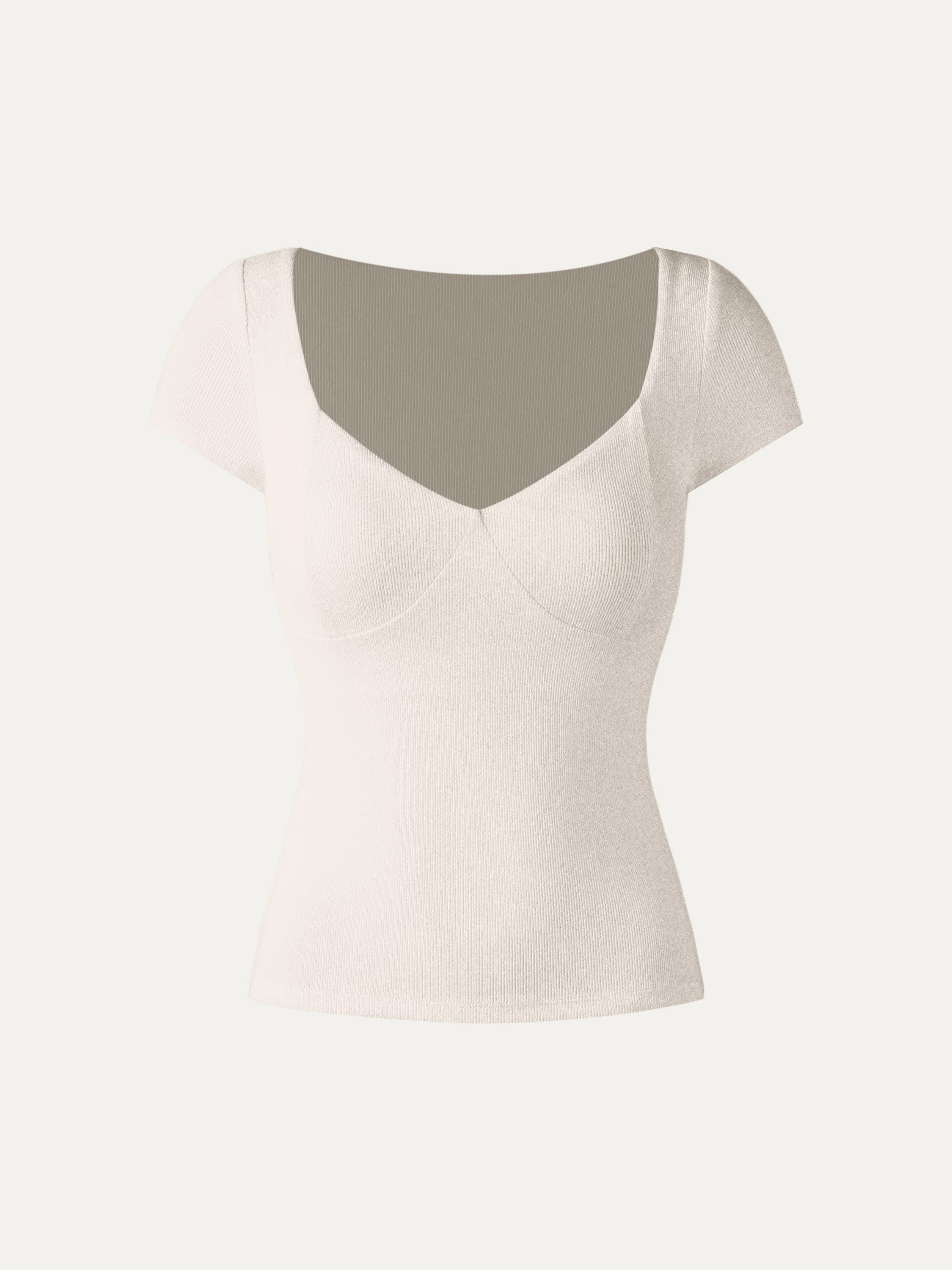 Sweetheart Neckline Top