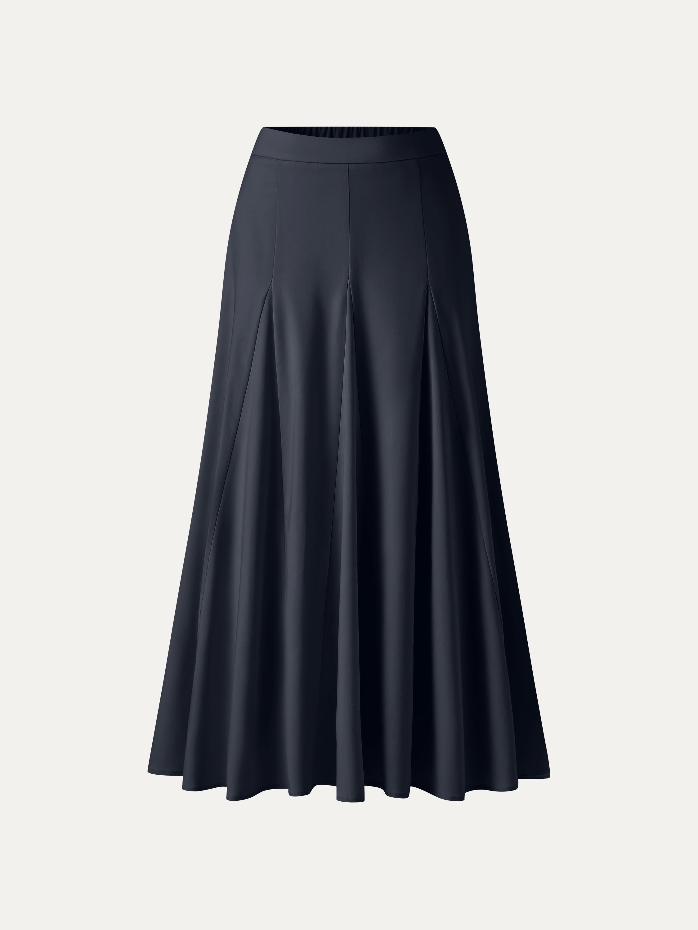 OGL Wrinkle-Resistant Linen Blend Maxi Flare Skirt – OGLmove