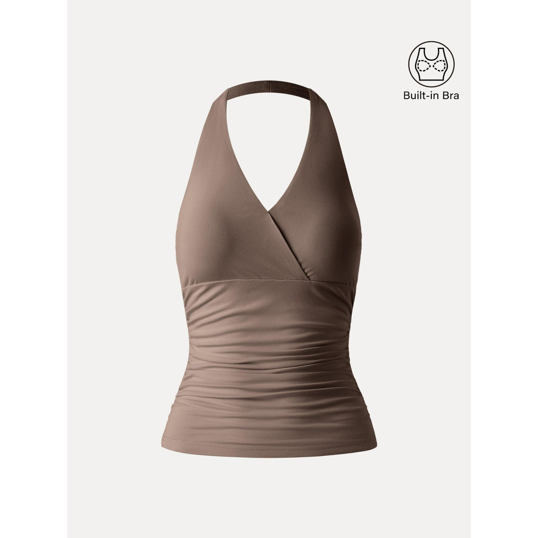 Lucky Offer——Size:2XL Brami Top Iced Mocha