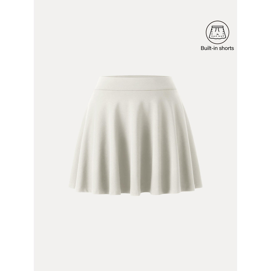 Lucky Offer——Size:XL Mini Skirt Milk Cream