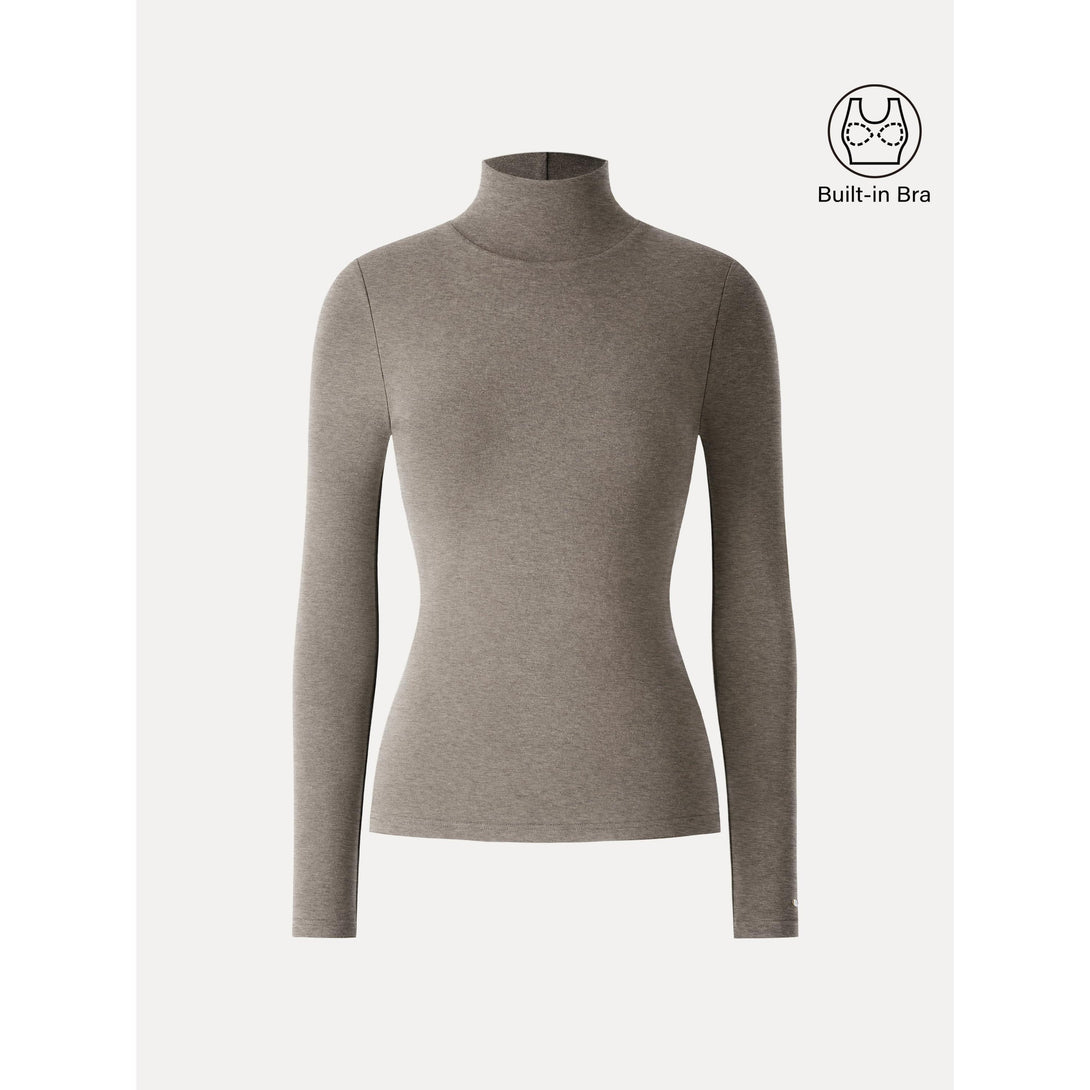 ProWarm Turtleneck Long Sleeve Brami Heather Dove XS