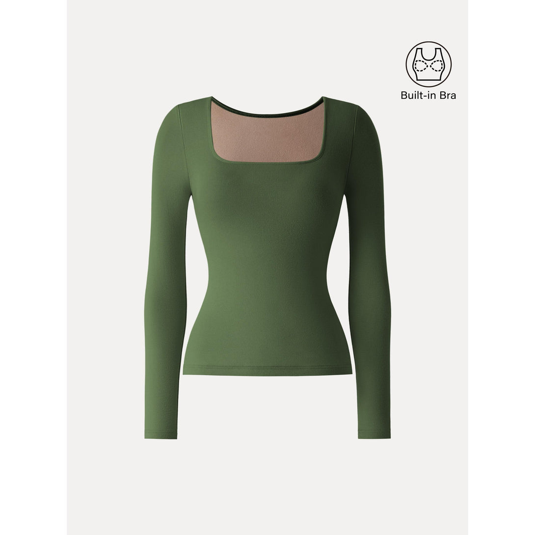 Lucky Offer——Size:L Brami Top Moss Olive